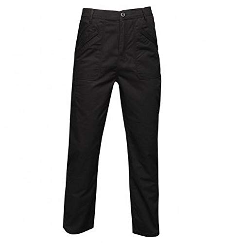 Regatta - Pantalón de Trabajo Original Action para Chico Hombre (38/S) (Negro)