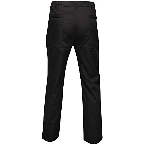 Regatta - Pantalón de Trabajo Original Action para Chico Hombre (38/S) (Negro)