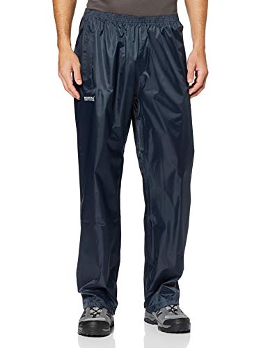 Regatta Stormbreak - Pantalón para hombre (impermeable), azul marino, tamaño 50-52 EU
