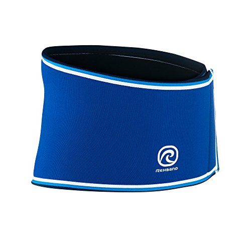 Rehband 7082-03-4 - Faja de compresión (Talla L, Neopreno), Color Azul