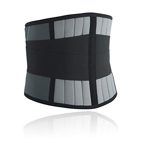 Rehband - Banda Protectora de Espalda para Hombres Gris Gris Talla:M: 28-31"