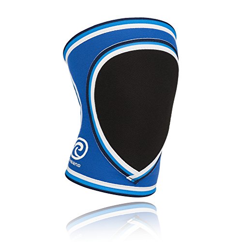 Rehband PRN Original Knee Pads Junior Rodilleras Infantiles (1 par), Azul y Negro, Large