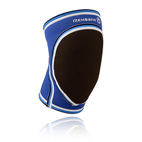 Rehband - Rodillera de Balonmano para Hombre Azul Azul Talla:Medium