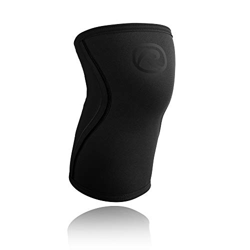 Rehband RX Knee Sleeve - Rodillera (7 mm, talla M), color negro