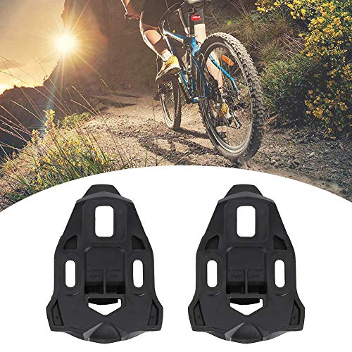 Rehomy Tacos de Bicicleta: 1 par de Cerradura de plástico Antideslizante Cubierta de Tacos de Bicicleta para Spinning, Ciclismo Interior y Exterior Compatible con el Pedal Time i-Clic x-presso