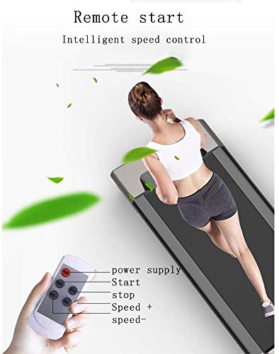 Relaxbx Cinta de Correr multifunción Plegable Plana pequeña silenciosa eléctrica Mini máquina de Caminar Equipo de Gimnasio Inicio