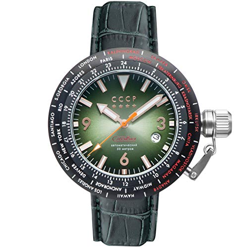 Reloj CCCP Russia Timezone ~ CP-7053-04