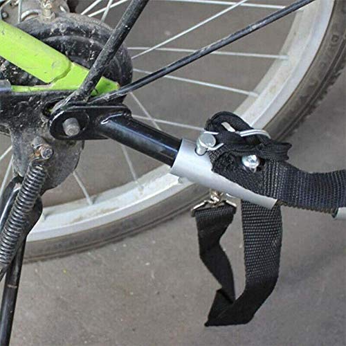 Remolque Acoplador Accesorio Bicicleta Embrague Montaje Adaptador Bicicleta Accesorios para Qr Ejes Sy Uso Universal Modelo Acero Tch Racks Recambio Duradero Conector Práctico