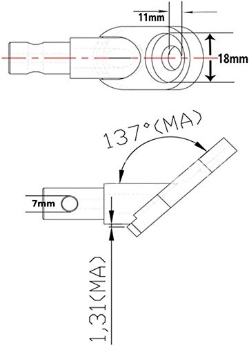 Remolque Acoplador Accesorio Bicicleta Embrague Montaje Adaptador Bicicleta Accesorios para Qr Ejes Sy Uso Universal Modelo Acero Tch Racks Recambio Duradero Conector Práctico