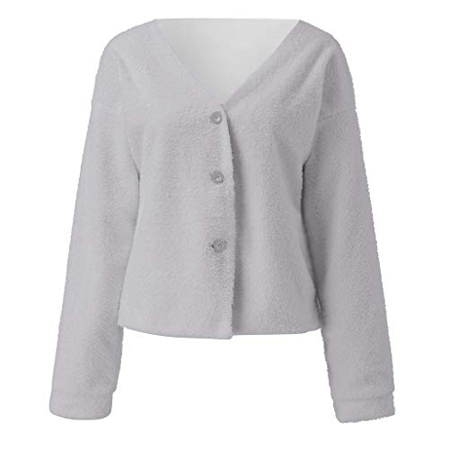 ReooLy Pull-Over, Sudadera con Capucha Holgada para Mujer, Cuello Redondo, Estampado de Girasol, Manga Larga(Gris，L)