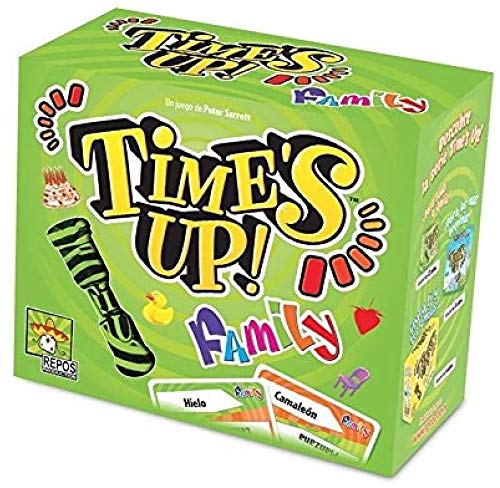 Repos Production- Times Up es el Juego de adivinar Personajes, Color (Asmodee ADE0TUF01ES)