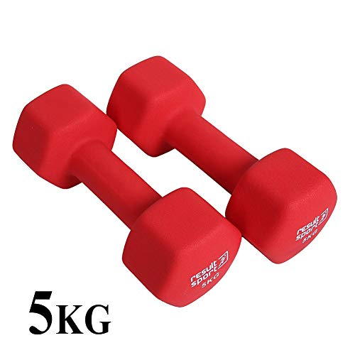 ResultSport - Lote de 2 Mancuernas - Talla: 2 x 5kg