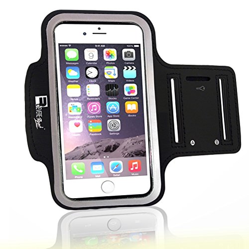 RevereSport Brazalete compatible iPhone 7 / 8 Plus. Armband Deportivo para Teléfono Móvil de Correr, Fitness, Entrenamientos de Gimnasia y Deportes al Aire Libre