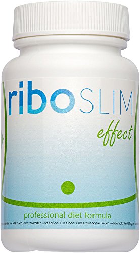 riboSLIM pastillas para adelgazar sin pasar hambre | Quemagrasas natural | reduce volumen abdomen, piernas, trasero | Mujeres y Hombres | vegano con extracto de cai, Guaraná | 60 cápsulas