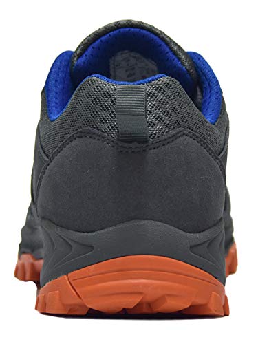 riemot Zapatillas Deportivas para Hombre, Zapatos de Trail Running, Trekking, Senderismo, Montaña, Transpirables Sneakers Deportivas Casual Zapatos para Correr Orange-09