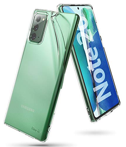 Ringke Air Diseñado para Funda Samsung Galaxy Note 20 (6.7"), Delgada Ligera Transparente Carcasa Galaxy Note 20 Protección Resistente Impactos TPU Funda para Galaxy Note 20 - Clear