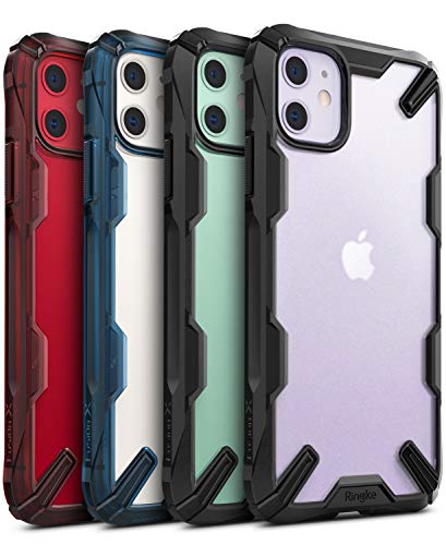 Ringke Fusion-X Diseñado para Funda Apple iPhone 11, Transparente al Dorso Carcasa iPhone 11 6.1" Protección Resistente Impactos TPU + PC Funda para iPhone 11 2019 - Black