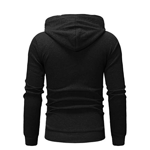 riou ¡Oferta Sudaderas con Capucha para Hombre Cosy Chaqueta Deportiva Sudadera con Cremallera Completa Slim Fit Hoodie Casual Jerséis Adolescente Top Blouse ¡Caliente!