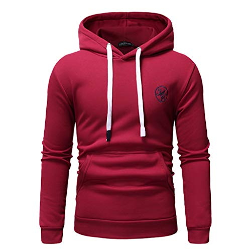 riou ¡Oferta Sudaderas con Capucha para Hombre Cosy Chaqueta Deportiva Sudadera con Cremallera Completa Slim Fit Hoodie Casual Jerséis Adolescente Top Blouse ¡Caliente!