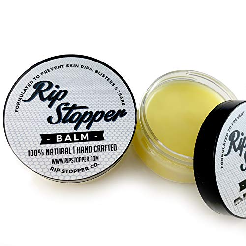 Rip Stopper Balm for Gymnastics | Hand Care Helps Repair Skin Rips, Tears and Prevent Blisters 2oz | 100% Natural | Promote Healing Damaged, Dry or Cracked Hands by Rip Stopper
