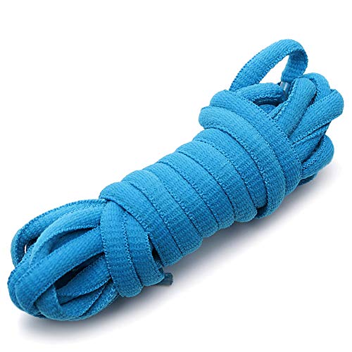 rismart Ovalado Atletismo Zapatos Cordones - 6 mm La mitad Redondo - Ideal para correr, Baloncesto Zapatos and Zapatillas moda P09(Cielo azul,70 cm (1 par))