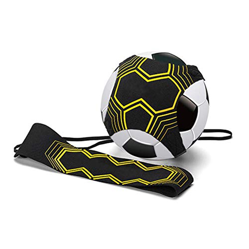 Ritte Fútbol Trainer, Equipo De Entrenamiento De Fútbol Manos Libres Práctica con Cinturón Cuerda Elástica Trainer Banda Elástica para Entrenamiento De Fútbol Entrenamiento De Habilidades