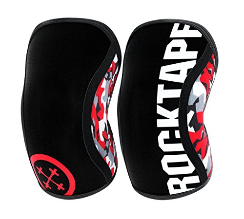 RockTape Banda de Pilates Rockband RX, Hombre, 1801-RC-7L, Assassins - Red Camo, 7mm L