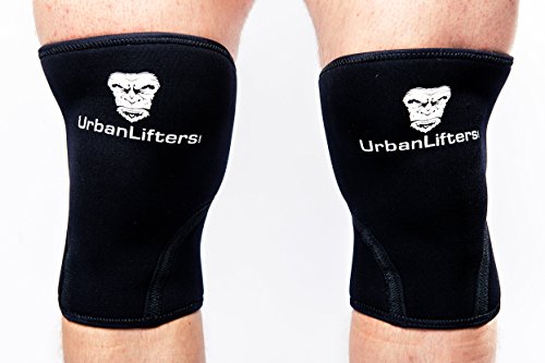 Rodilleras Urban Lifters.(Par) 7mm Knee Sleeves Crossfit