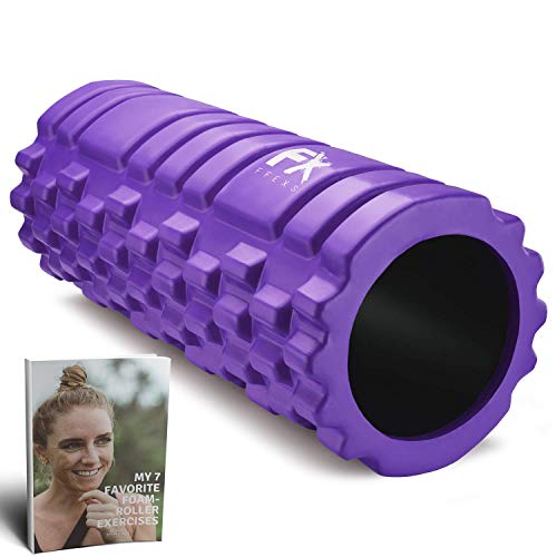 Rodillo de Espuma Foam Roller Pilates para Terapia de Masaje – Para Muscular Fitness Pilates Yoga - La Mejor Herramienta de Masaje para Todo Deportivo - Tejido Profundo Liberación Miofascial