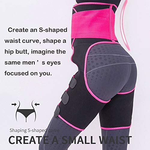 ROOTOK Faja Reductora Mujer Adelgazante,Faja Adelgazante,Faja para Gimnasio de Neopreno, Cinturón Lumbar Abdominal para Sudar y Hacer Deporte,Fitness y Proteger los lumbares (S-M)