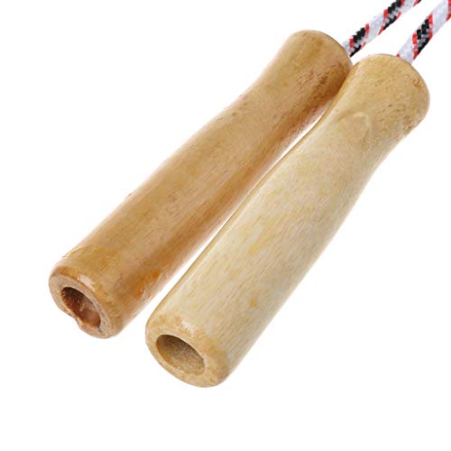 Rtengtunn Hot - Cuerda de Saltar con de Madera (2 m)