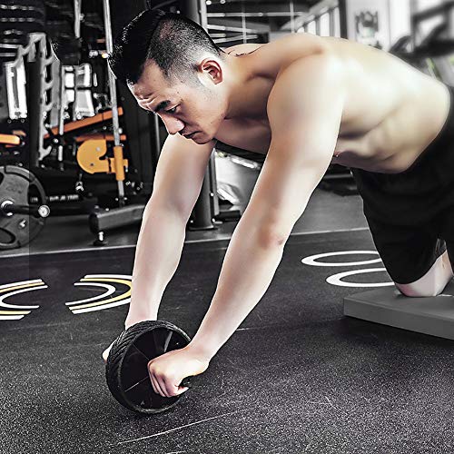 Rueda de reforma para fitness única mute, movimiento liso, fácil de instalar en la parte superior del cuerpo (ABS/pecho/retroceso/hombro/brazos).