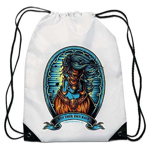 Run Your Own Race Corinthians Horse Armour Art Bolsa con cordón