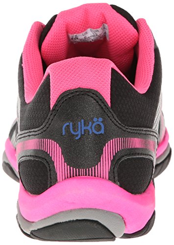 Ryka - Zapatillas para Mujer, Color Azul, Rosa y Blanco, Color Negro, Talla 39 EU