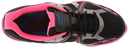 Ryka - Zapatillas para Mujer, Color Azul, Rosa y Blanco, Color Negro, Talla 39 EU