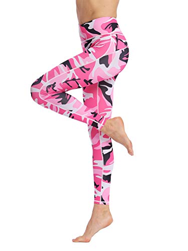 RZL - Pantalones de fitness y gimnasio, para mujer, pantalones de yoga, gimnasio, entrenamiento, tobillo, suave, color rosa, talla XS)