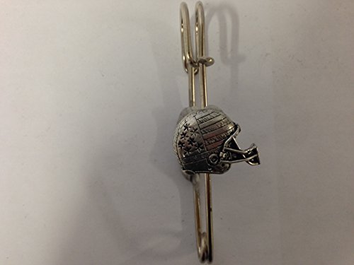 S3 NFL Casco kilt pin bufanda o broche pin estaño emblema 2.5 pulgadas hecho a mano en sheffield