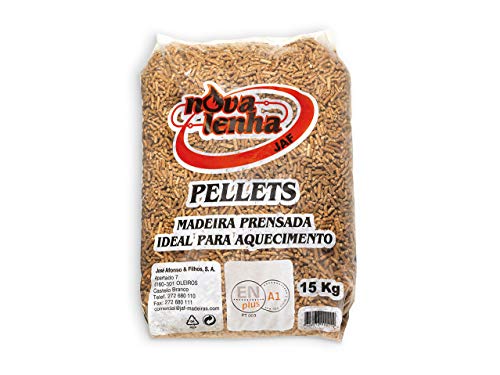 SACO DE PELLETS DE 15 KG NOVA LENHA