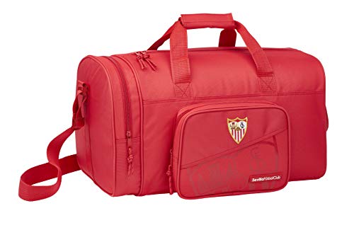 Safta 711956023 Bolsa de Deporte de Sevilla FC Oficial, Rojo, Unica