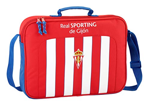 Safta Maletín Real Sporting De Gijon Oficial Para Ordenador 380x60x280mm