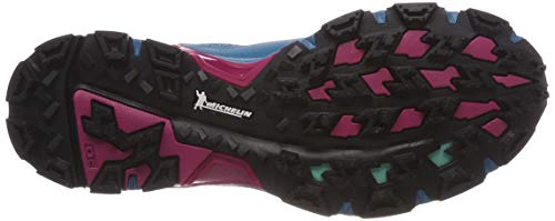 Salewa WS Lite Train Knitted, Zapatillas de Trail Running para Mujer, Malta Vivacious, 37 EU