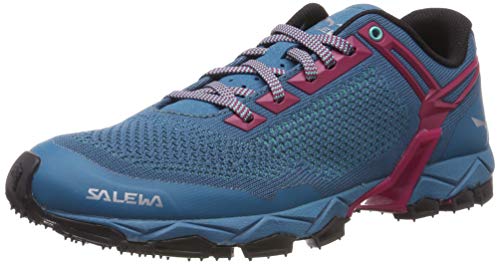 Salewa WS Lite Train Knitted, Zapatillas de Trail Running para Mujer, Malta Vivacious, 37 EU