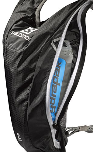 SALOMON 2 Agile Hidra Mochila de Hidratación, Unisex, Negro, 40 cm