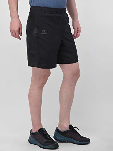 SALOMON Agile 2In1 Short M Pantalones Cortos, Hombre, Negro (Black), L