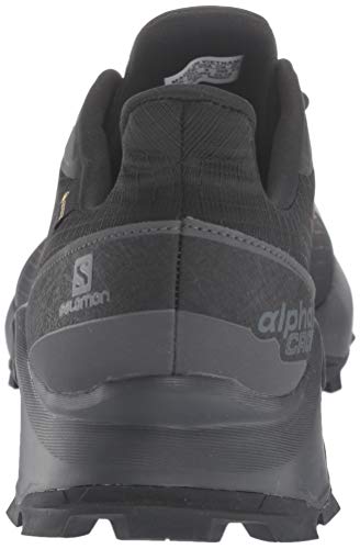 Salomon Alphacross GTX, Zapatillas de Trail Running para Hombre, Negro (Black/Ebony/Black), 44 EU