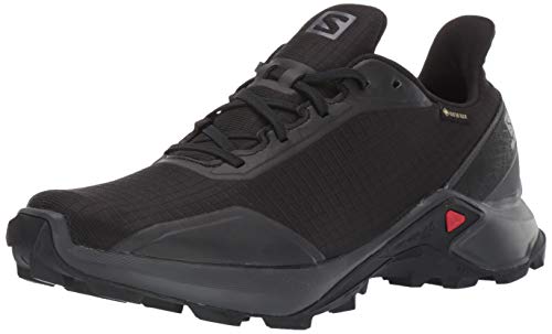 Salomon Alphacross GTX, Zapatillas de Trail Running para Hombre, Negro (Black/Ebony/Black), 44 EU