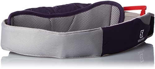 Salomon L39333900 - Cinturón de cadera unisex (cintura estrecha, incluye botella de 250 ml, regulable de 60 a 120 cm), color morado