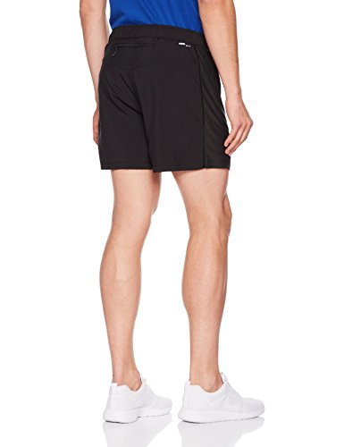 Salomon Shorts para running, AGILE 5", tafetán, negro, hombre, talla: M, l40120100