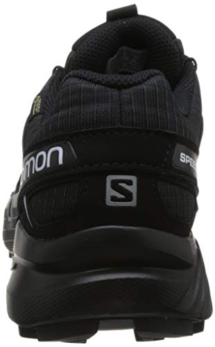 Salomon Speedcross 4 GTX, Zapatillas de Trail Running para Hombre, Negro (Black/Black/Silver Metallic-X), 44 2/3 EU
