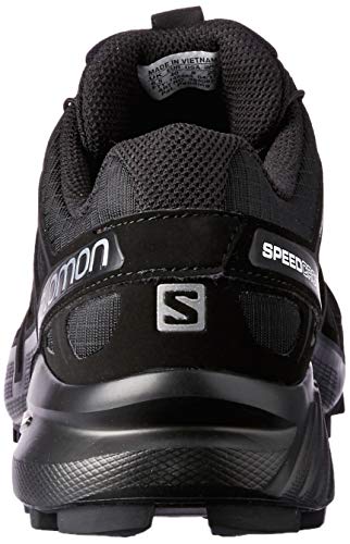 Salomon Speedcross 4 W, Zapatillas de Trail Running para Mujer, Negro (Black/Black/Black Metallic), 37 1/3 EU